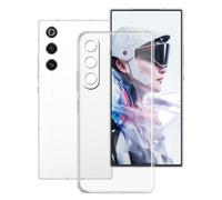 KJYFOANI per ZTE nubia RedMagic 10 Air (6.80") Custodia, Trasparente Morbido Silicone Protettiva Case, Ultra Sottile Anti-Graffio TPU Bumper Cover per - Trasparente