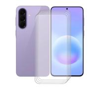 KJYFOANI Vetro Temperato per Samsung Galaxy Quantum7 (6.70"),4 Pezzi | Pellicola Prottetiva Anti Graffio,Durezza 9H,HD definizione,Anti- Impronte,0.3mm Ultra Trasparente, Ultra Resistente