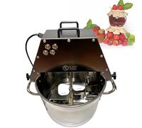 KJZQXYX Agitatore Elettrico Commerciale per marmellata da 10 Litri, Miscelatore per agitatore per condimento per Insalata, agitatore Automatico per Ketchup, per Sala da Pranzo, Cucina (220V)