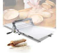 KJZQXYX Macchina per arrotolare la Pasta, sfogliatrice per Pasta Pieghevole, Spessore Regolabile, per Fare la Crosta del Fondente, Pasta per Pizza (Type400)