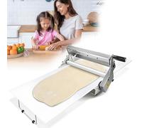 KJZQXYX Sfogliatrice a rulli per Pasta Commerciale, sfogliatrice Manuale Portatile per Pasta Fondente, Spessore Regolabile, per Fare la Crosta di Fondente (Type300)