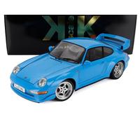 KK 1/12 PORSCHE 911 993 GT2 1996 CERCHI SPEEDLINE BLU MODELLINO AUTO STATICO