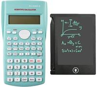 KK-82MS-B/KK-82MS-D Calcolatrice scientifica portatile ingegneristica con blocco per appunti, con tablet LCD cancellabile da 4,4 pollici, calcolatrice portatile professionale per ufficio, scuola