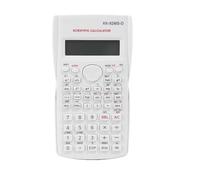 KK-82MS-B/KK-82MS-D Calcolatrice Scientifica Portatile per Ingegneria, Calcolatrice Notepad Professionale Portatile per Ufficio, Scuola (Bianco)