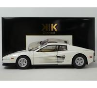 KK Ferrari Testarossa monospecchio white 1984 MIAMI VICE 1/12 KKDC120203