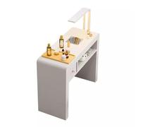KK-GGL Elegante Tavolo Da Manicure, Scrivania Per Unghie Deluxe Con Collettore Di Polvere Di Luce E Unghie A LED, Lussuoso Scrivania Della Workstation Per Unghie Per Tecnologia Per Unghie,80cm