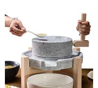 KK-GGL Mill di pietra naturale manuale del granito, Wet & Dry Hand Stone Mill Rettificatrice, Grinding Wet Soia Oat Milk, Mill Mill Grinding Machine