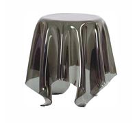 KK-GGL Piccolo tavolino in acrilico, elegante tavolino da caffè galleggiante, tavolo decorativo in lucite trasparente, espositore per decorazioni per la casa, tavolino da caffè trasparente a cascata
