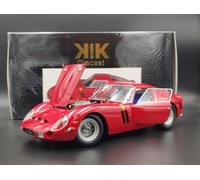 KK SCALE 1:12 FERRARI 250 GT SWB PASSO CORTO 1961 ROSSO MODELLINO AUTO STATICO