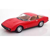 KK SCALE 1/18 FERRARI 365 GTC 4 1971 ROSSO MODELLINO STATICO DIECAST