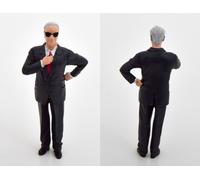 KK SCALE 1/18 MODELLISMO ACTION FIGURE FIGURINE ENZO FERRARI OLD MODELLINO AUTO