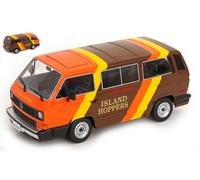 KK SCALE 1/18 VW VANAGON GL T3 TYPE 2 ISLAND HOPPERS 1984 1:18 MODELLINO FURGONE