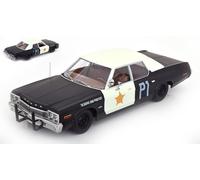 KK Scale DODGE MONACO BLUESMOBILE LOOK A LIKE 1974 1:18