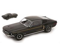 KK Scale FORD MUSTANG GT FASTBACK 1968 BLACK 1:18