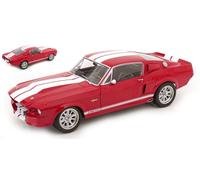 KK SCALE KKDC120173 FORD MUSTANG SHELBY GT500 1967 RED/WHITE 1:12 Modellino