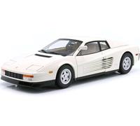 KK Scale KKDC120203 - Ferrar. Testarossa Monospecchio Miami Vice US Version White 1984 With Opening Doors Hood And Headlights - scala 1/12 - modellino auto