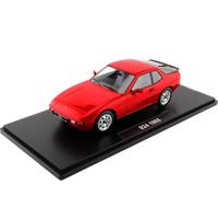 KK Scale KKDC180721 - Porsc. 924 Red 1985 - Scala 1/18 - Modello da Collezione