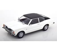 KK Scale KKDC181003 - for. Taunus GT Coupe White with Black Vinyl Roof Squared Headlights 1971 - Scala 1/18 - Modello da Collezione