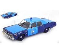KK SCALE KKDC181154 DODGE MONACO MASSACHUSETTS STATE POLICE 1974 1:18 Modellino