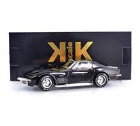 KK Scale KKDC181224 - Chevrole. Corvett. C3 Black 1972 con sezioni del Tetto Rimovibili - Scala 1/18 - Modello da Collezione