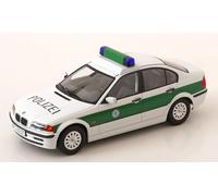 KK Scale KKDC181434-3ER E46 Limousine German Police 1999 White & Green - Scala 1/18 - modellino Auto