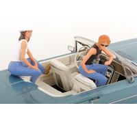 KK Scale KKFIG025 - Figurine Set Thelma & Louise - Scala 1/18 - Miniatura da Collezione