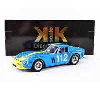 MODELLINO AUTO STATICO KK SCALE FERRARI 250 GTO 1962 #112 TARGA FLORIO 1964 1/18