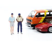 KK-Scale Set Di Figure 1:18 TC Theodore Calvin & Thomas, 2 Pezzi, Resin