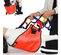 KkaFFe Cinghia di trasferimento multi-maniglia per anziani, trasferimento infermieristico per disabili, schede di trasferimento più sicure, cinture di trasferimento avanzate per anziani, cintura per