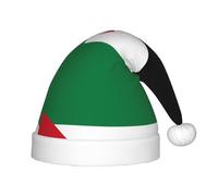 KKAFGBV Bandiera dello Stato della Palestina stampata cappelli di Natale per bambini, perfetto per Capodanno, decorazioni per la casa e forniture per feste