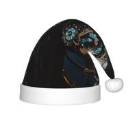 KKAFGBV Cappelli natalizi per bambini con stampa di cavalli medievali da guerra, perfetti per Capodanno, decorazioni per la casa e forniture per feste