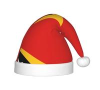 KKAFGBV Repubblica Democratica di Timor Est, cappelli di Natale stampati per bambini, perfetti decorazioni per la casa di Capodanno e forniture per feste