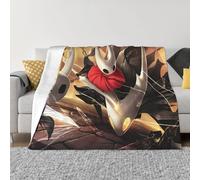 KKARNXOR Hollow Game Knight Coperta da tiro per uomo e donna Coperta da viaggio Accogliente coperta in flanella Decor Coperte accoglienti per tutte le stagioni 80"x60"
