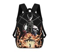 KKARNXOR Zaini Hollow Game Knight 17 in Borsa per computer multifunzionale Zaino casual Borsa da scuola leggera Bookbag