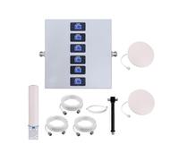 KKBSTR Amplificatore 5G Ripetitore Segnale Cellulare 6 Bande, Migliora Il Tuo Segnale 2G/3G/4G/5G, Due Antenne Interne