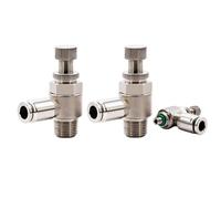 KKCZOFMJ 304 Connettore rapido in Acciaio Inossidabile Cilindro Valvola a Farfalla Regolazione della velocità di Controllo SL4/6/8/10/12-M5/01/02/03/04 1 pz(SL8-02)