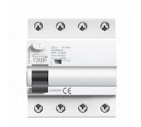KKCZOFMJ Interruttore Automatico GYL9 AC Interruttore differenziale elettromagnetico Interruttore di Sicurezza 4P 40A 63A 100A 1 pz(30mA,4P 25A)