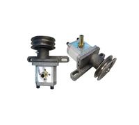 KKCZOFMJ Pompa idraulica a Ingranaggi 306/310/314/316/320/325 Pompa idraulica a Ingranaggi a scanalatura Singola e Doppia(Dark Red)