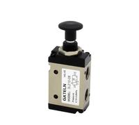 KKCZOFMJ Valvola Push-Pull a 3 Porte e 2 Posizioni, Serie 3L, valvola di Controllo pneumatica 3L110-06 / 3L210-08 / 3L310-10(with 8mm Fittings,3L210-08)