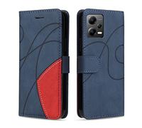 KKEIKO Cover Compatibile con Xiaomi Redmi Note 12 5G / Xiaomi Poco X5 5G, Antiurto Custodia in PU Pelle, Magnetico Protettiva Cover a Libro per Xiaomi Redmi Note 12 5G / Xiaomi Poco X5 5G, Blu
