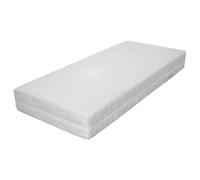 KKgypkn Materasso a molle insacchettate a 7 zone, H2, 100 x 200 cm, altezza circa 20 cm, con 7 zone per un migliore allineamento della colonna vertebrale, rivestimento sfoderabile con chiusura lampo