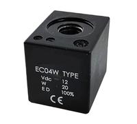 KKHCMZPI Bobina solenoide EC-04W DC12V/24V/26V/28V AC110V/220V(AC220V 3-Pin)