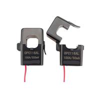 KKHCMZPI Sensore trasformatore di Corrente Split Core ad Alta frequenza OPCT16ATL 100A 50mA 50A 40mA 10A 5mA 5A 2.5mA Tipo Aperto CT Corrente Clamp on(100A - 40mA)