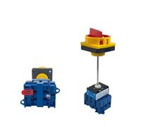 KKHCMZPI Sezionatore YMD11-63B con Lucchetto 63A trifase 4P on-off con Asta in Alluminio Ricambio Comando Quadro Rotante LW30(3P)