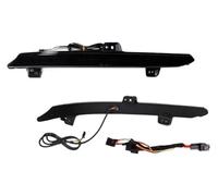 KKIUDVC Per Accord Sedan 2018-2022 Indicatore Di Direzione Specchio Laterale Indicatore Paraurti Per Auto Riflettore Luci Funzione Come Coda/Freno Fari Retromarcia(Smoked Lens)