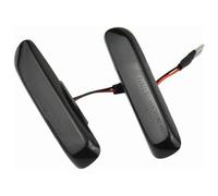 KKIUDVC Per La Serie 3 Per E46 Berlina Coupe Wagon Convertible 1997-01 Lampeggiante Sequenziale Indicatori Direzione Indicatore Laterale Luminoso Auto Fari Retromarcia(Dynamic Smoked Type)