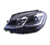 KKIUDVC Per VW Per G&olf 7 Per G&olf MK7 2012-2018 Gruppo Ottico DRL Sequenziale Indicatori Direzione Abbaglianti Anteriori Lampade Proiettore Fari Retromarcia(No Lamp)