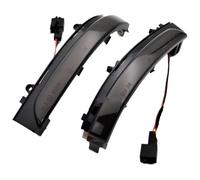 KKIUDVC Per VW Per GOL G6 G7 G8 Per FOX Per UP! Per G&olf 4.5 Per Vento Per Voyage Per Saveiro 2010-2021 Indicatore Direzione Montaggio Luce Fari Retromarcia(Dynamic Smoked black)