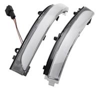 KKIUDVC Per VW Per GOL Per Voyage Per Suran Per Passat Per G&olf Per Polo 2010-2021 Indicatore Di Direzione Dinamico Dello Specchietto Laterale Fari Retromarcia(Dynamic Crystal)