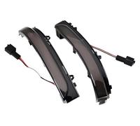 KKIUDVC Per VW Per GOL Per Voyage Per Suran Per Passat Per G&olf Per Polo 2010-2021 Indicatore Di Direzione Dinamico Dello Specchietto Laterale Fari Retromarcia(Dynamic Smoked)